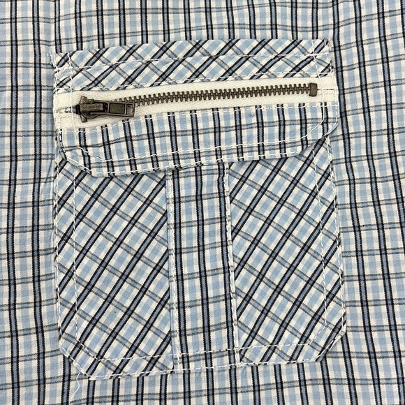 Lions Crest by English Laundry Blue Button Down Shirt Size 2XL - Picture 7 of 16